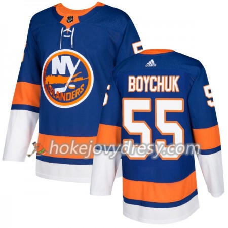 Pánské Hokejový Dres New York Islanders Johnny Boychuk 55 Adidas 2017-2018 Royal Authentic